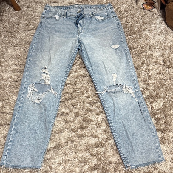 Old Navy Denim - Old Navy Light Blue Boyfriend Jeans